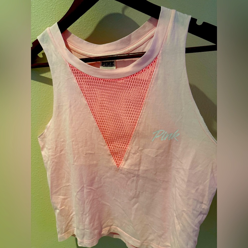 NWOT Pink active ware top from PINK